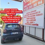 DOBLO FİAT MARKA ARAÇLARA ÇEKİ DEMİRİ TAKMA MONTAJI VE ARAÇ PROJE FİRMASI ANKARA