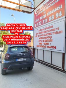 DOBLO FİAT MARKA ARAÇLARA ÇEKİ DEMİRİ TAKMA MONTAJI VE ARAÇ PROJE FİRMASI ANKARA