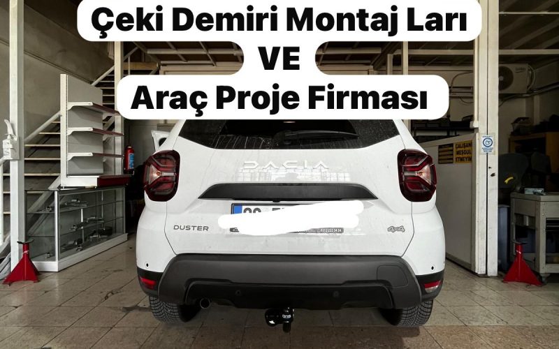 dacia duster Çeki demiri montajı ve araç projesi Ankara