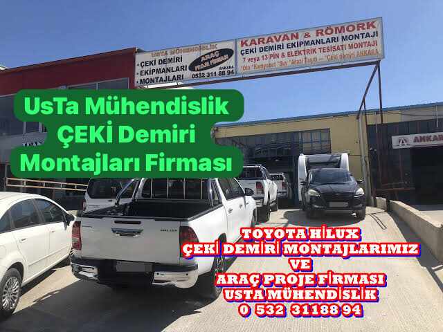 USTA MÜHENDİSLİK ÇEKİ DEMİRİ MONTAJ ve ARAÇ PROJESİ FİRMASI 