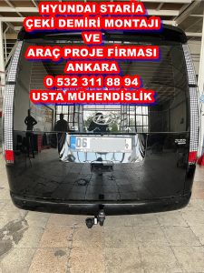 HYUNDAİ STARIA Çeki Demiri Montajları ve araç proje firması ankara usta mühendislik 05323118894