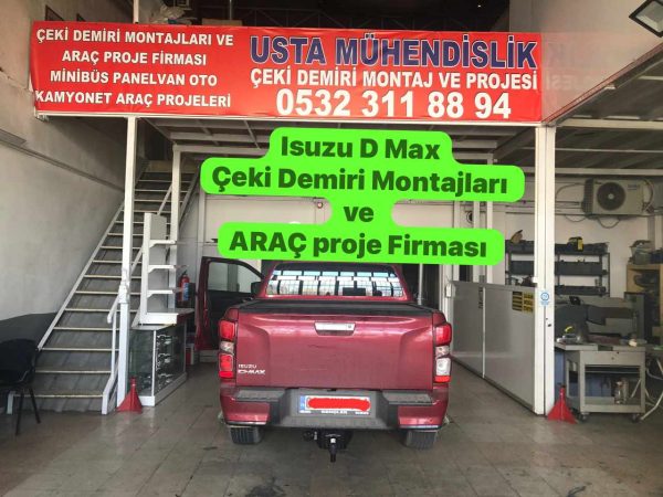 isuzu-d-max-kamyonet-ceki-demiri-montajlari-fiyati-maliyeti-ankara-ve-arac-proje-firmasi-ankara USTA MÜHENDİSLİK 05323118894